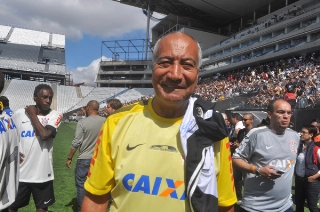 Em 10 de maio de 2014 na inauguração da Arena Corinthians, hoje Neo Química Arena. Foto: Marcos Júnior Micheletti/Portal Terceiro Tempo