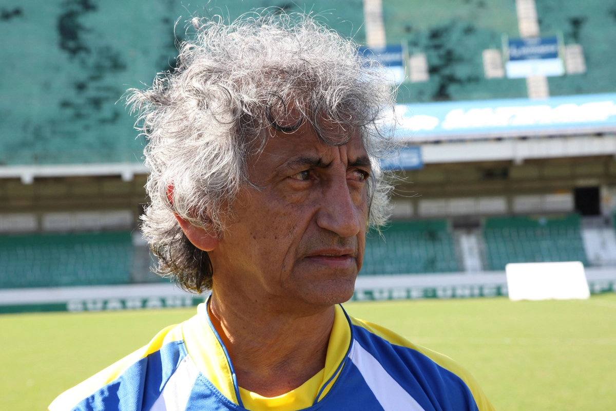 Rosemiro no Jogo das Estrelas, entre Seleção de Campinas e Seleção Paulista para comemorar os 241 anos da cidade de Campinas, em 12 de julho de 2015, no Estádio Brinco de Ouro da Princesa. Foto: Fernanda Sunega