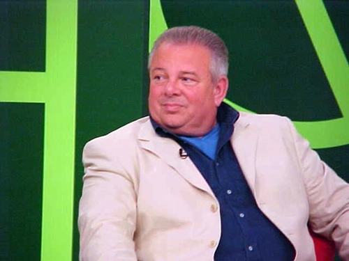 Luciano do Valle durante programa 