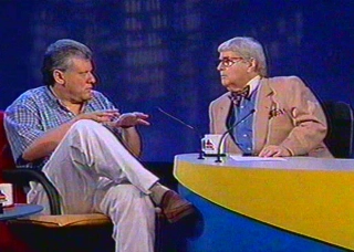 O futebol foi o tema central da conversa no SBT em 1995
