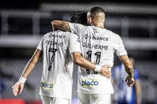 Na estreia pelo certame, na Vila, o Peixe venceu o Papão por 2 a 0. Foto: Divulgação/Santos