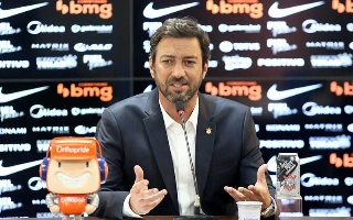 Duílio Monteiro Alves, presidente do Timão. Foto: Rodrigo Coca/Ag. Corinthians