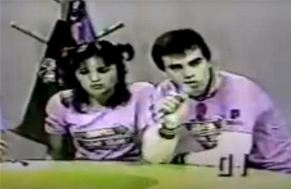 Jornalista, estudante de Direito, no programa da TV Cultura