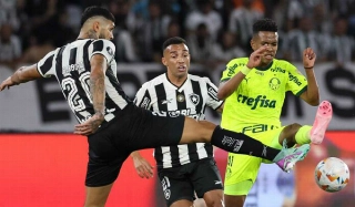 Há uma semana, no Engenhão, melhor desempenho do time carioca. Foto: Cesar Greco/Palmeiras