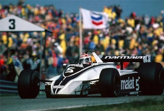 Com a Brabham-Ford, Nelson Piquet superou as Renault e Williams em Zandvoort. Foto: Reprodução