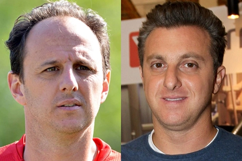 Rogério Ceni e Luciano Hulk