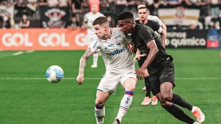 No primeiro turno, em Itaquera, confronto terminou empatado. Foto: Mateus Lotif / Fortaleza EC