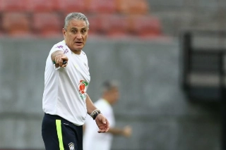 Tite, técnico da seleção brasileira. Foto: Lucas Figueiredo/CBF