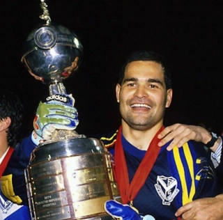 Chilavert, goleiro da equipe argentina que impediu o tri consecutivo do Tricolor. Foto: Divulgação/Vélez