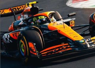 Piloto britânico foi perfeito na classificação em Monza. Foto: McLarenF1