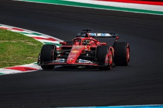 Monegasco brilhou com a Ferrari em Monza neste domingo. Foto: Scuderia Ferrai HP