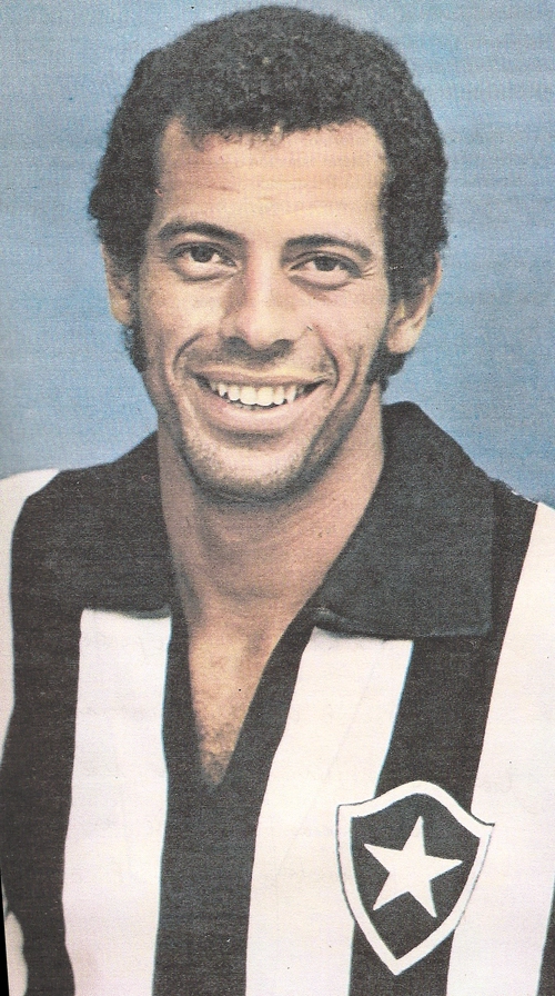 Carlos Alberto em 1971, quando deixou o Santos para vestir a camisa do Fogão