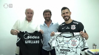 Giuliano, novo meia do Corinthians. Foto: Divulgação