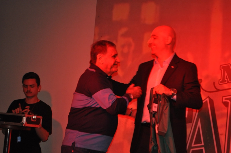 Em 29 de setembro de 2017, Bentivegna, ao lado de Mauricio Galiotte recebe homenagem na Festa de Veteranos do Palmeiras, no Restaurante Jardim Suspenso, no Palestra Itália. Foto: Marcos Júnior Micheletti/Portal TT